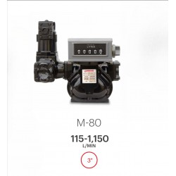 مقياس تدفق ميكانيكي عالي التدفق M-80