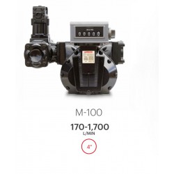 مقياس تدفق ميكانيكي عالي التدفق M-100